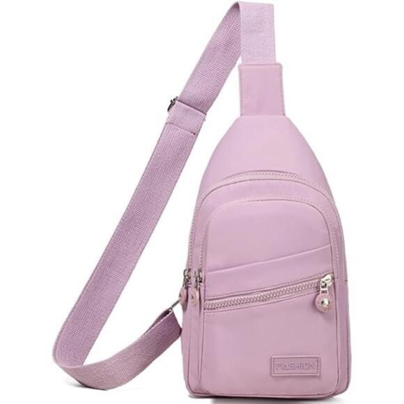 Small Sling Bag Sling Backpack Crossbody Bags for Women C Lilac - Picture 2 of 7